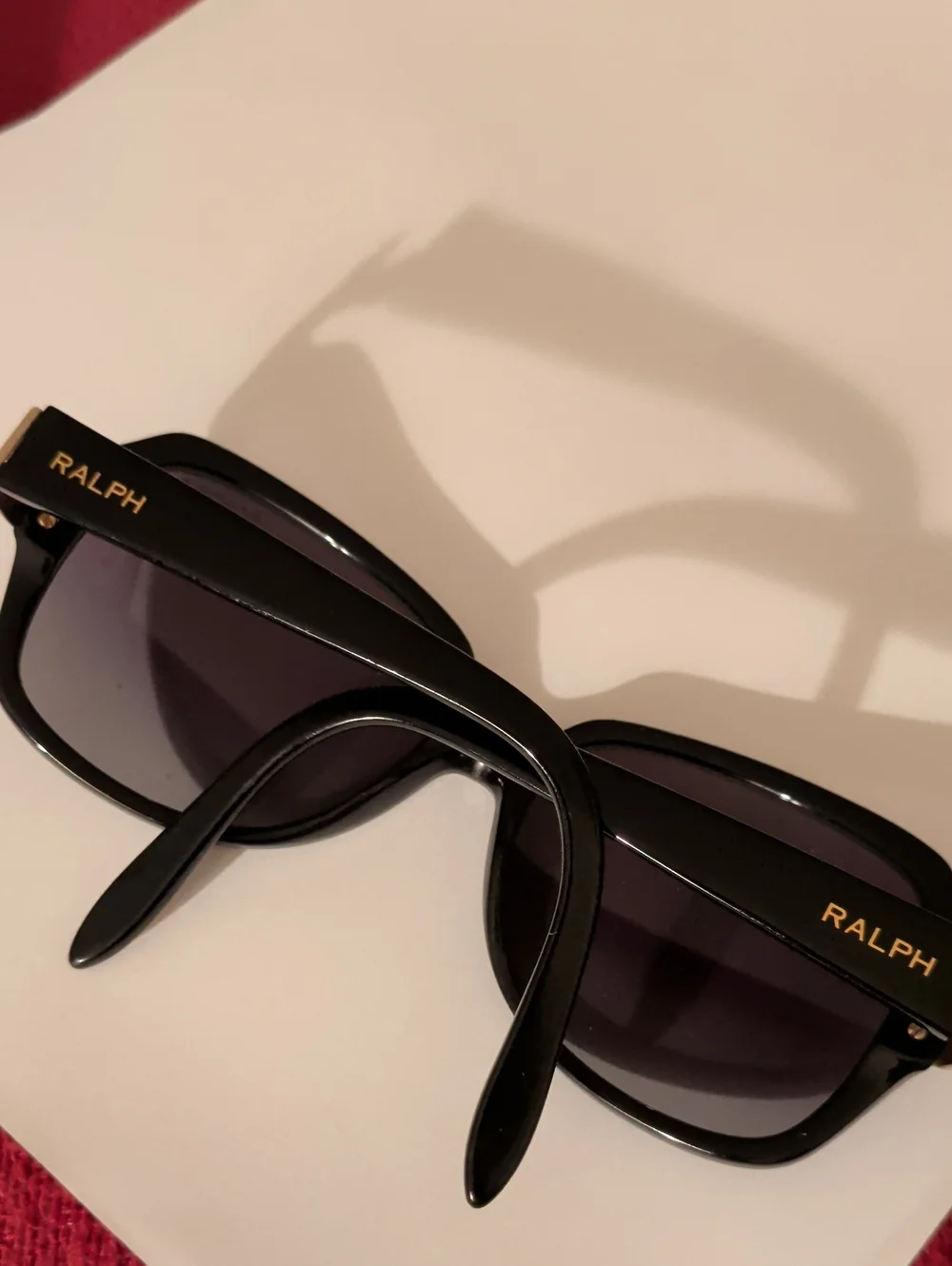 Ralph Lauren Polarized Black Framed Sunglasses